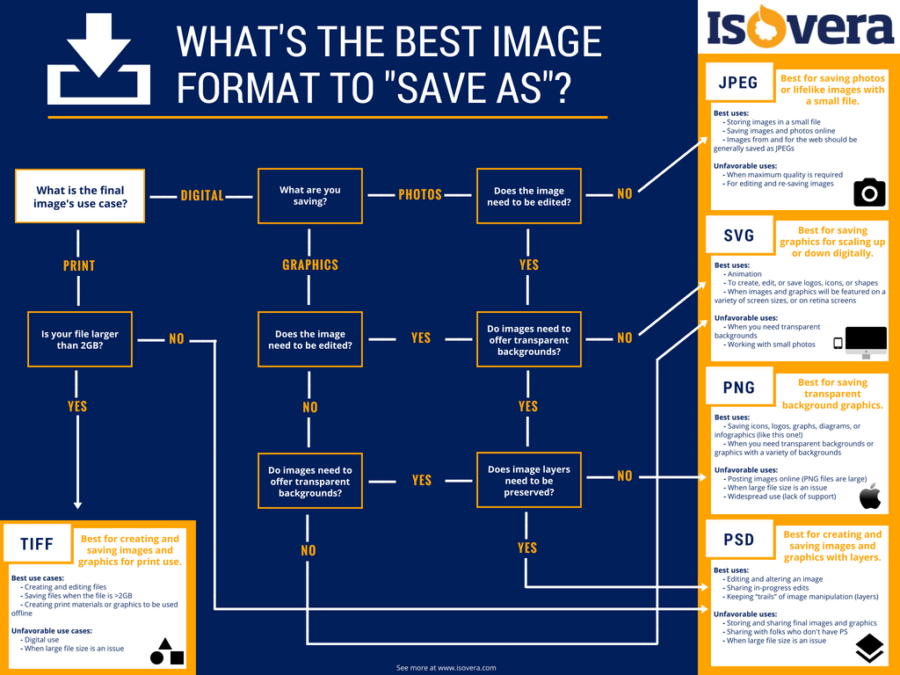 Image File Types for the Web